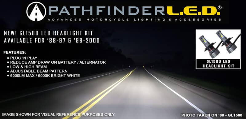 GL1500 HI/LO BEAM LED HEADLIGHT KIT