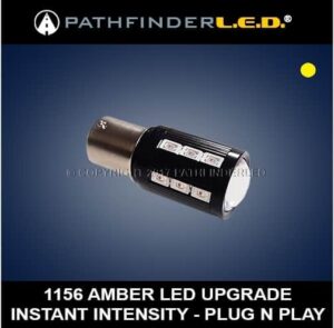 1156 Extreme Bright LED Bulb - Amber