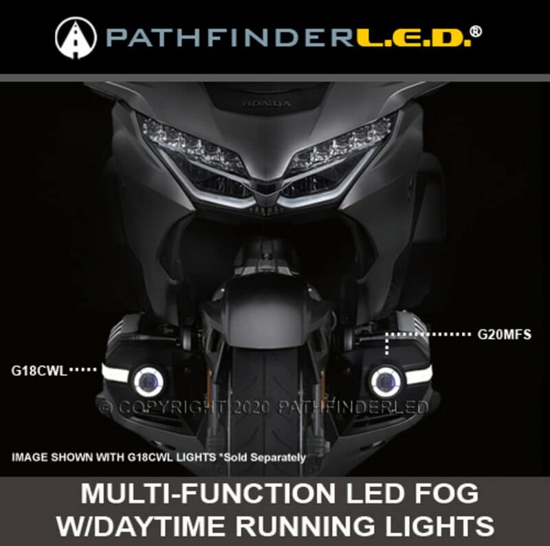 [G20MFS] GOLD WING LED FOG LIGHT KIT 2020-2021-2023-2024