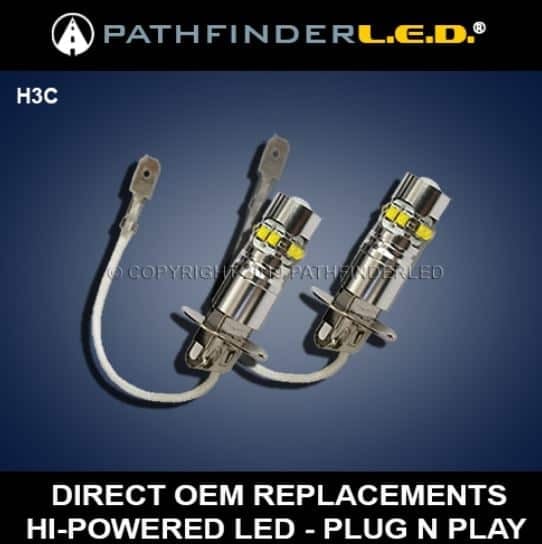 GL1800/F6B - H3C 50W LED FOG LIGHTS (PAIR) - Image 2