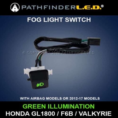 STANDARD FOG LIGHT SWITCH FOR HONDA (GREEN ILLUMINATION)