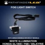 STANDARD FOG LIGHT SWITCH FOR HONDA (WHITE ILLUMINATION)