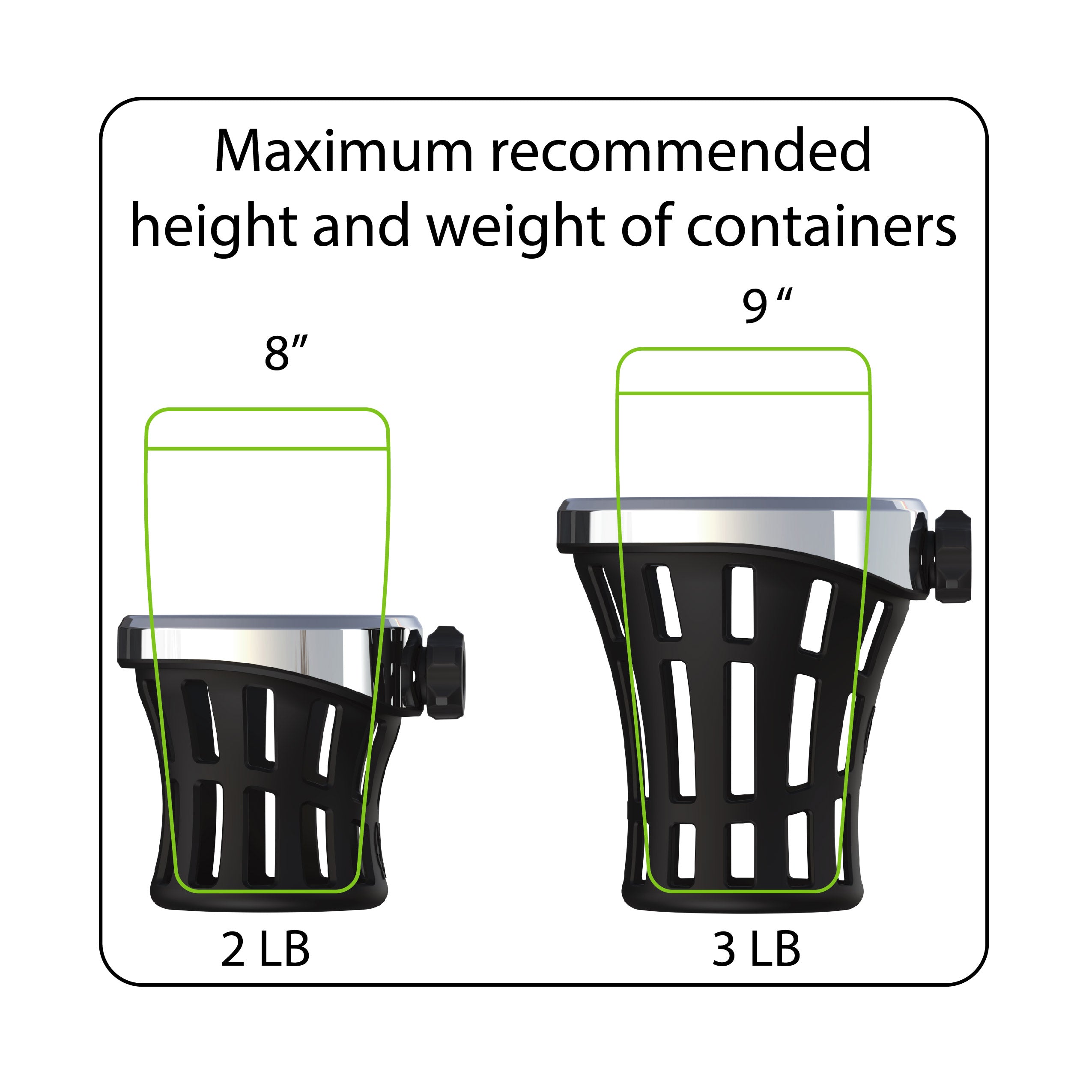 BIG ASS® Drink Holder with Perch Mount for Indian Pursuit (Gen II) - Image 6