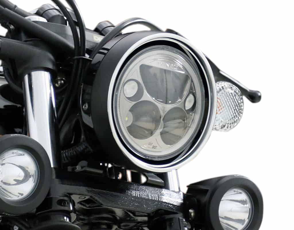 LED Headlight Mount - Yamaha Bolt, Raider, Road Star, Stryker, SCR950, XSR700, XSR900, V Star 950 - Image 4